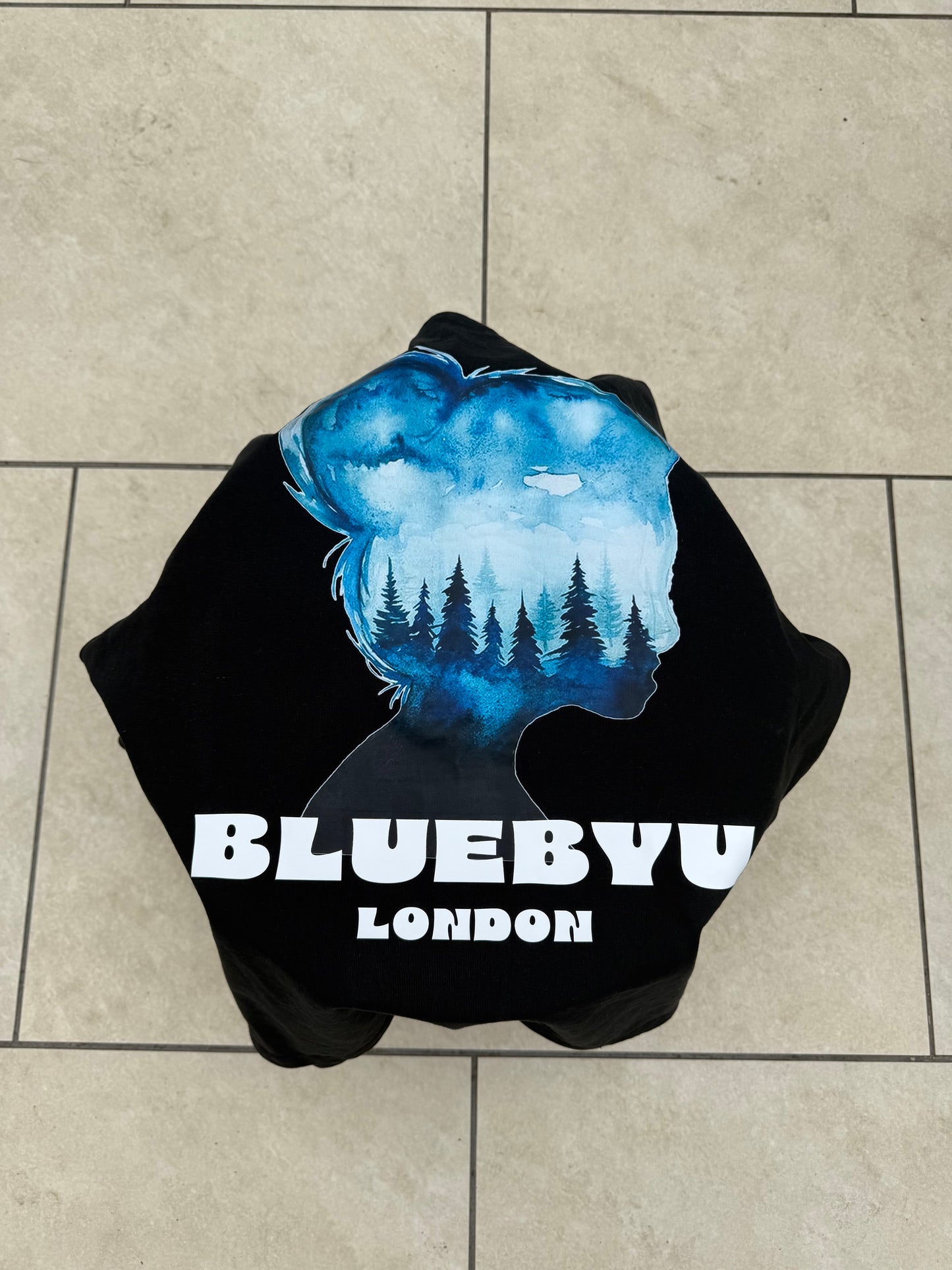 The Blue Face Oversized T-Shirt