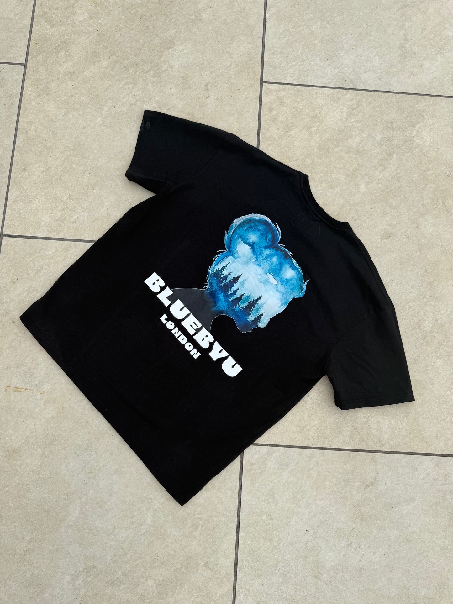 The Blue Face Oversized T-Shirt