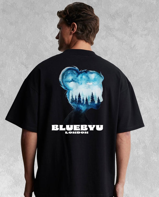 The Blue Face Oversized T-Shirt